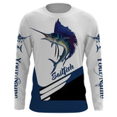 Maxcorners Sailfish fishing saltwater sportfishing Custom Name UV protection UPF 30+ fishing jersey LM2408