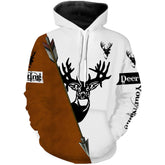 Maxcorners Bow hunting Deer Custom hunting shirts for Men, Women and Kid, Personalized gifts for Deer hunters LM2608