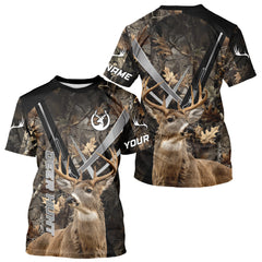 Maxcorners Whitetail Deer Hunting 3D All Over Printed Hoodie, Sweatshirt Hunting for Men LM1112