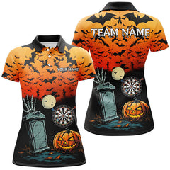 Maxcorners Halloween Spook Night Darts Jersey Customized Name, Team Name 3D Shirt
