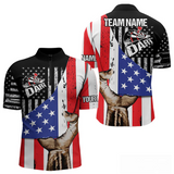 Maxcorners American Flag Dart Boards Dart Shirts For Men, Custom Dart Jerseys  LM014
