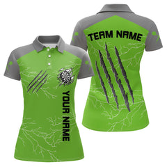 Maxcorners Grey Scratches & White Thunders Men's Darts Shirt - Custom Name For Dart Players MT1006