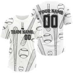 Maxcorners Custom Baseball Jersey For Men Personalized Youth Baseball Jerseys, Baseball Team LM2608