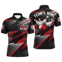 Maxcorners Bowling Team League Multicolor Option Customized Name 3D Shirt
