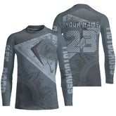 Maxcorners Motocross Jersey Grey Custom Dirt Bike Shirt For Kid Men Women Off-road Racing Shirt MT2709