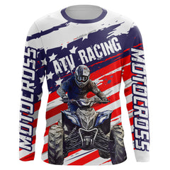 Maxcorners ATV Quad Bike Jersey Kid Men Women Upf30+ ATV Quad Shirt ATV Motocross Off-road MT2809