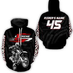 Maxcorners Motocross Racing Hoodie Jersey Motorcycle Dirt Bike Hoodie Zip For Men Women LM2809