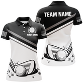 Maxcorners US Patriotic Golf Polo Shirt Custom For Women Golf Polo Shirts with Team Name