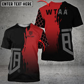 Maxcorners Personalized Name, Team Name 3D Unisex Shirt For W T A A