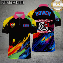 Maxcorners Darts Personalized Name 3D Unisex Shirt For Paula