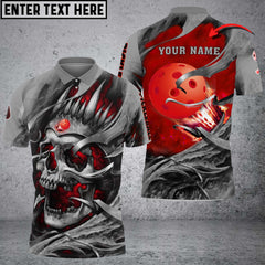 MaxCorners Personalized Name Pickleball 3D Polo Shirt