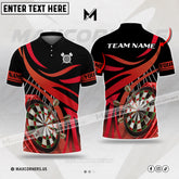 Maxcorners Darts Color Options Personalized Name, Team Name 3D Shirt (4 colors)