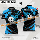 Maxcorners Pickleball Mutilcolor Options Personalized Name & Team Name 3D Shirt (4 colors)