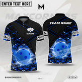 Maxcorners Pickleball Mutilcolor Options Personalized Name & Team Name 3D Shirt (4 colors)