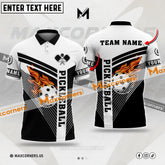 Maxcorners Pickleball Mutilcolor Options Personalized Name & Team Name 3D Shirt (4 colors)