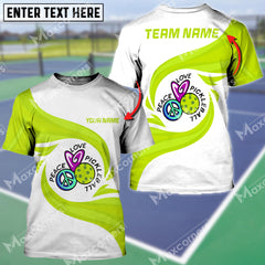 MaxCorners Personalized Name Pickleball 3D Shirt (2 colors)