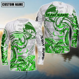 Maxcorners Mahi-Mahi Deep Sea Trophy Sun Protection Personalized Name, Team Name Long Sleeve Shirt