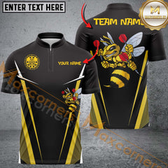 Maxcorners Hornet Bee Darts Personalized Name, Team Name Unisex 3D Shirt