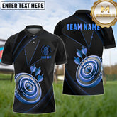 Maxcorner Archery Premium Crown Multicolor Option Customized Name 3D Shirt