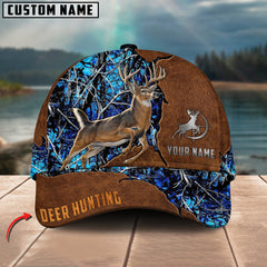 Maxcorners Deer Hunting Personalized Name 3D Cap