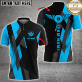 Maxcorners Billiard 8-Ball Pool Golden Multicolor Personalized Name, Team Name 3D Shirt