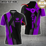 Maxcorners Billiard 8-Ball Pool Golden Multicolor Personalized Name, Team Name 3D Shirt