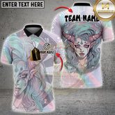 Maxcorners Darts Mystic Elf Multicolor Customized Name, Team Name 3D Shirts