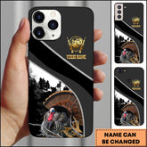 Maxcorners Turkey Hunting Forest Classic Personalized Name Phone Case