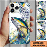 Maxcorners Tuna Fishing Water Sport Jersey Personalized Name Phone Case