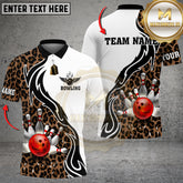 Maxcorners Bowling Flame Motion Design Multicolor Customized Name, Team Name 3D Shirts