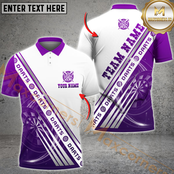 Maxcorners Darts Dartboard Maverick Multicolor Options Personalized Name, Team Name 3D Shirt
