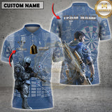 Maxcorners Urban Sniper Darts Multicolor Customized Name, Team Name 3D Shirts