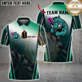 Maxcorners Darts Bull Dartboard Gradient Multicolor Customized Name, Team Name 3D Shirts