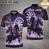 Maxcorners Darts Dark Knight Multicolor Options Personalized Name, Team Name 3D Shirt