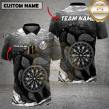 Maxcorners Darts Ocean Turtle Target Multicolor Customized Name, Team Name 3D Shirts