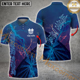 Maxcorners Darts Power Surge Multicolor Options Personalized Name, Team Name 3D Shirt