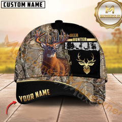Maxcorners Premium Hunting Grass Brown Camouflage 3D Full Print Hat Best Gift For Hunter (Multioption)