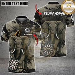 Maxcorners Darts Elephant Dartboard Jersey Personalized Name 3D Unisex Shirt4