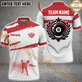Maxcorners Billiard Precision Break Multicolor Customized Name, Team Name 3D Shirts