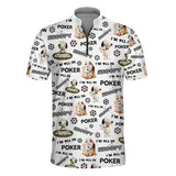 Snoopy Poker Shirt – Funny “I’m All In” Dog Poker Shirt – Cartoon Gambling Tee for Men