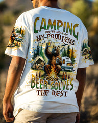 Maxcorners Beer Solves The Rest Bear All Over Print LM2101