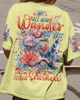 Maxcorners Not All Who Wander Are Lost Seashell All Over Print LM2101