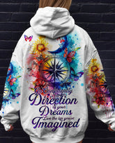 Maxcorners Live Your Dreams Compass All Over Print LM2101