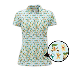 Maxcorners Funny Christmas Golf Shirt, Men's Pattern Golf shirt, Xmas Golf Shirt For Golfer