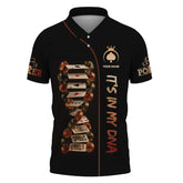 Maxcorners Custom Poker Shirts, Custom Poker In My DNA Playing Cards T Shirt, Poker Gift for LoverLM1009