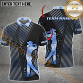 Maxcorners Golf Golden Swing Champion Style Multicolor Options Personalized Name, Team Name 3D Shirt (4 Colors)