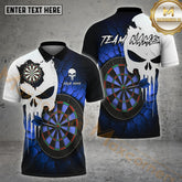 Maxcorners Punisher Darts Player Shirt Multicolor Options Personalized Name, Team Name 3D Shirt (4 Colors)