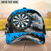 Maxcorners Dart Seawave Multicolor Option Personalized Name 3D Cap