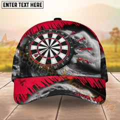 Maxcorners Dart Seawave Multicolor Option Personalized Name 3D Cap