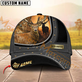 Maxcorners Deer Hunting Golden Tag Multicolor Personalized Name 3D Cap (2 colors)